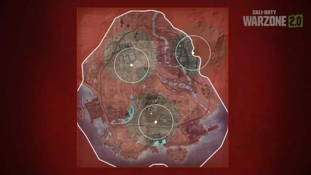 Warzone 2 circles screenshot
