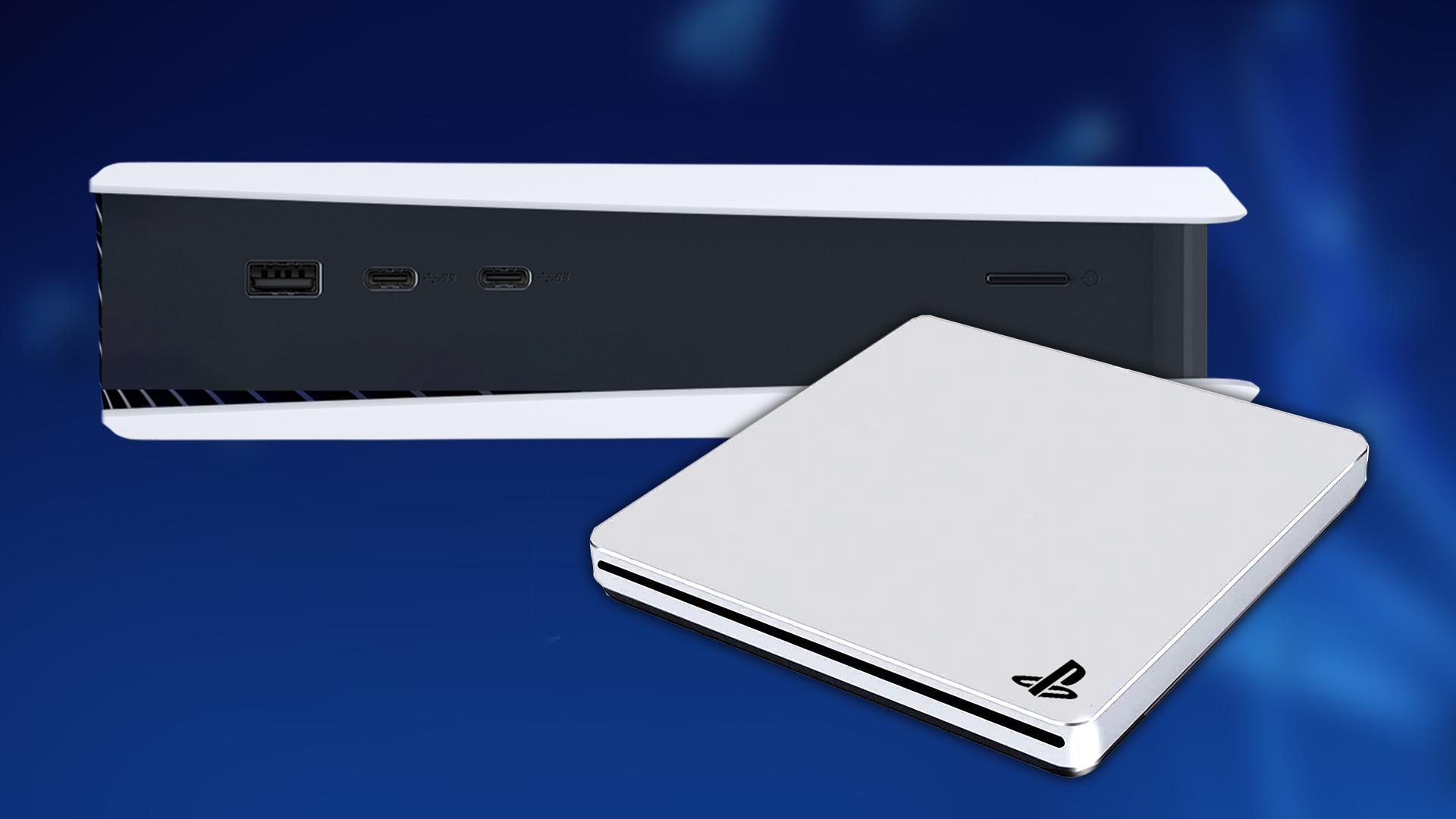 Fake mockup of the new PS5 and disc drive