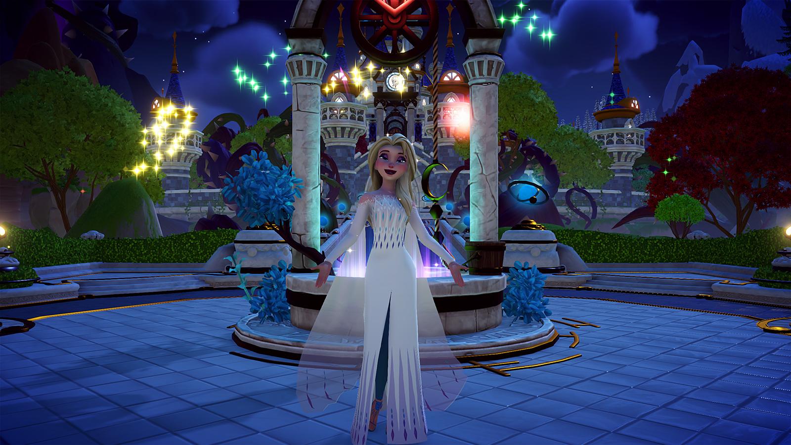 Elsa in Disney Dreamlight Valley