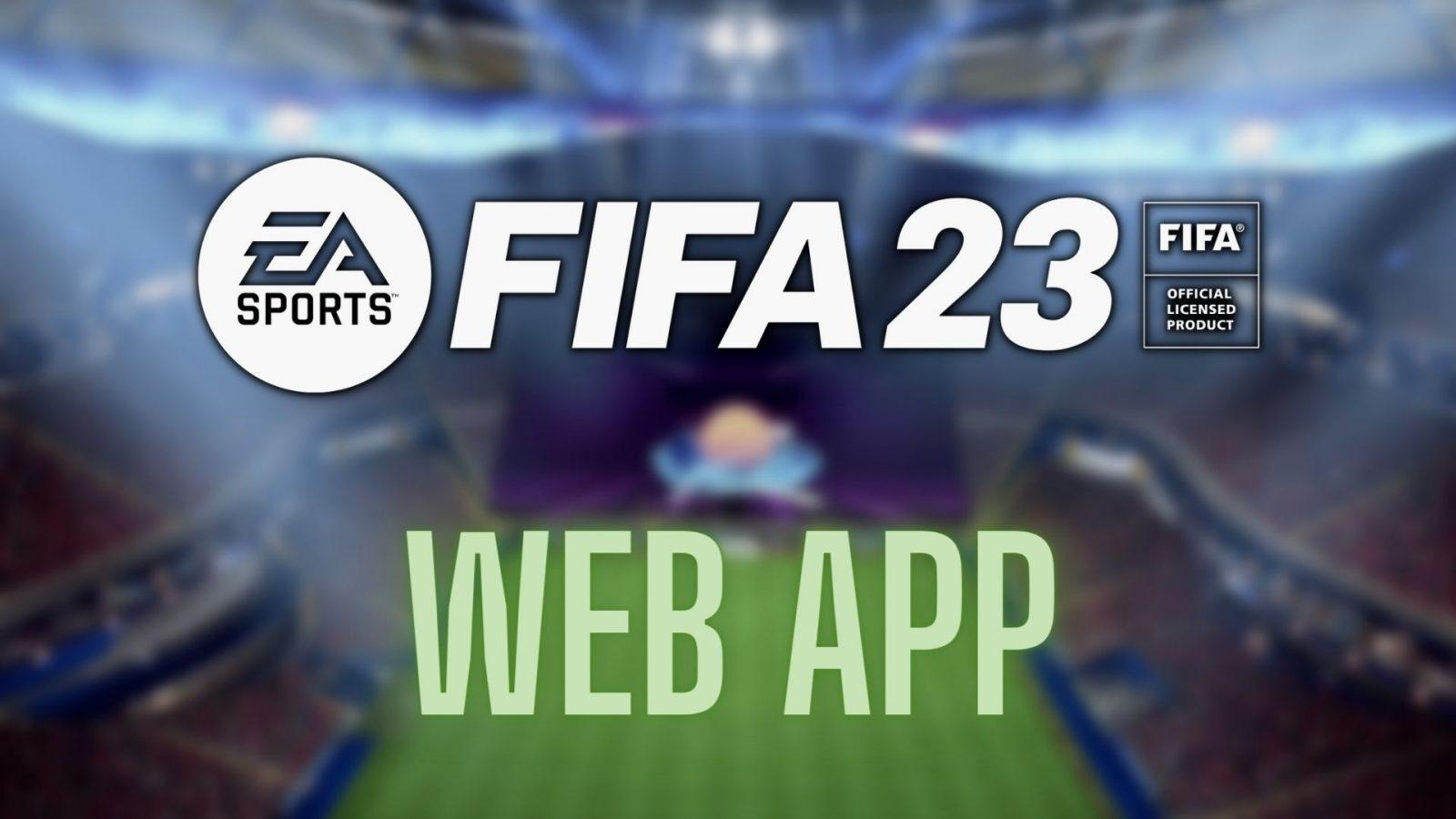 fifa 23 pitch web app