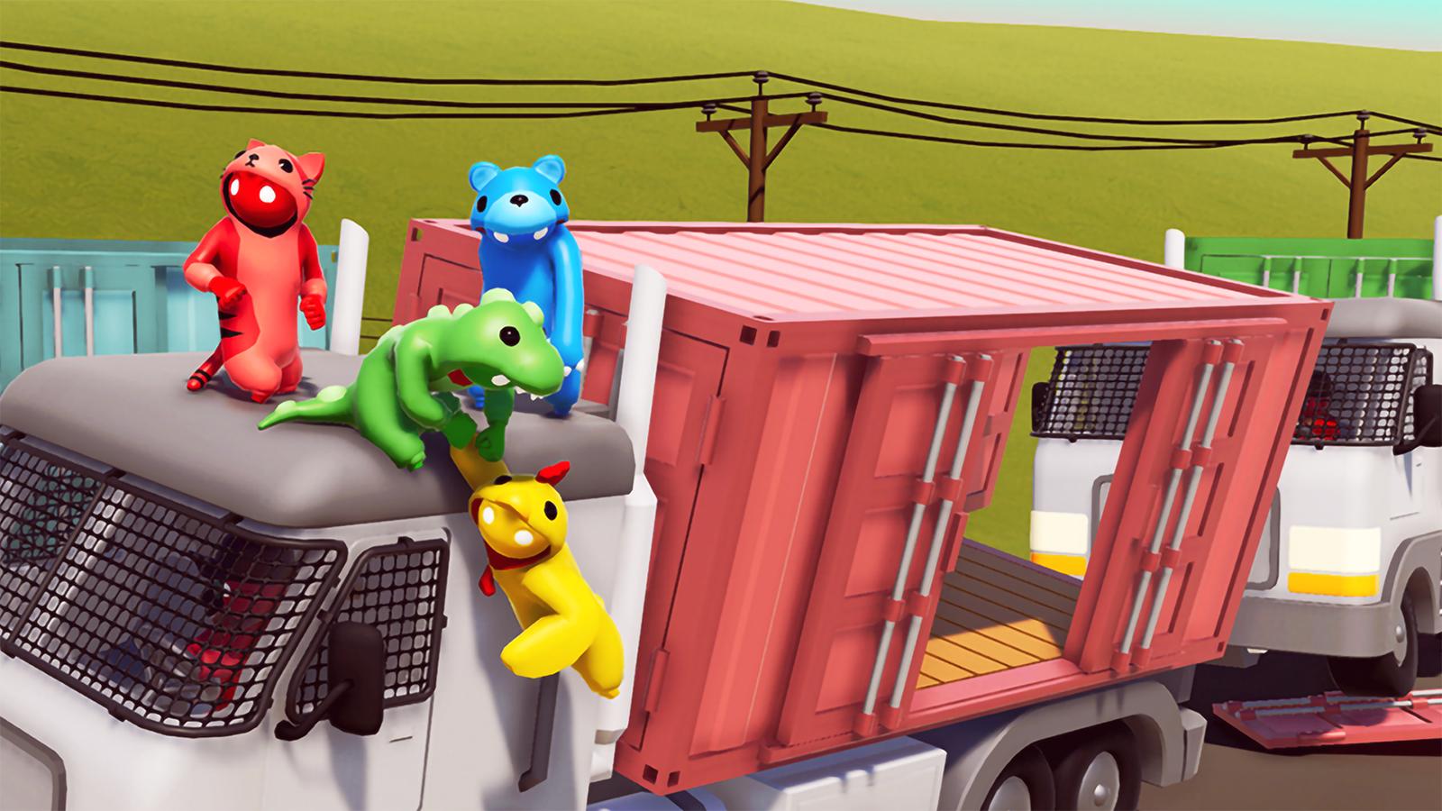 an image of some characters from Gang Beasts