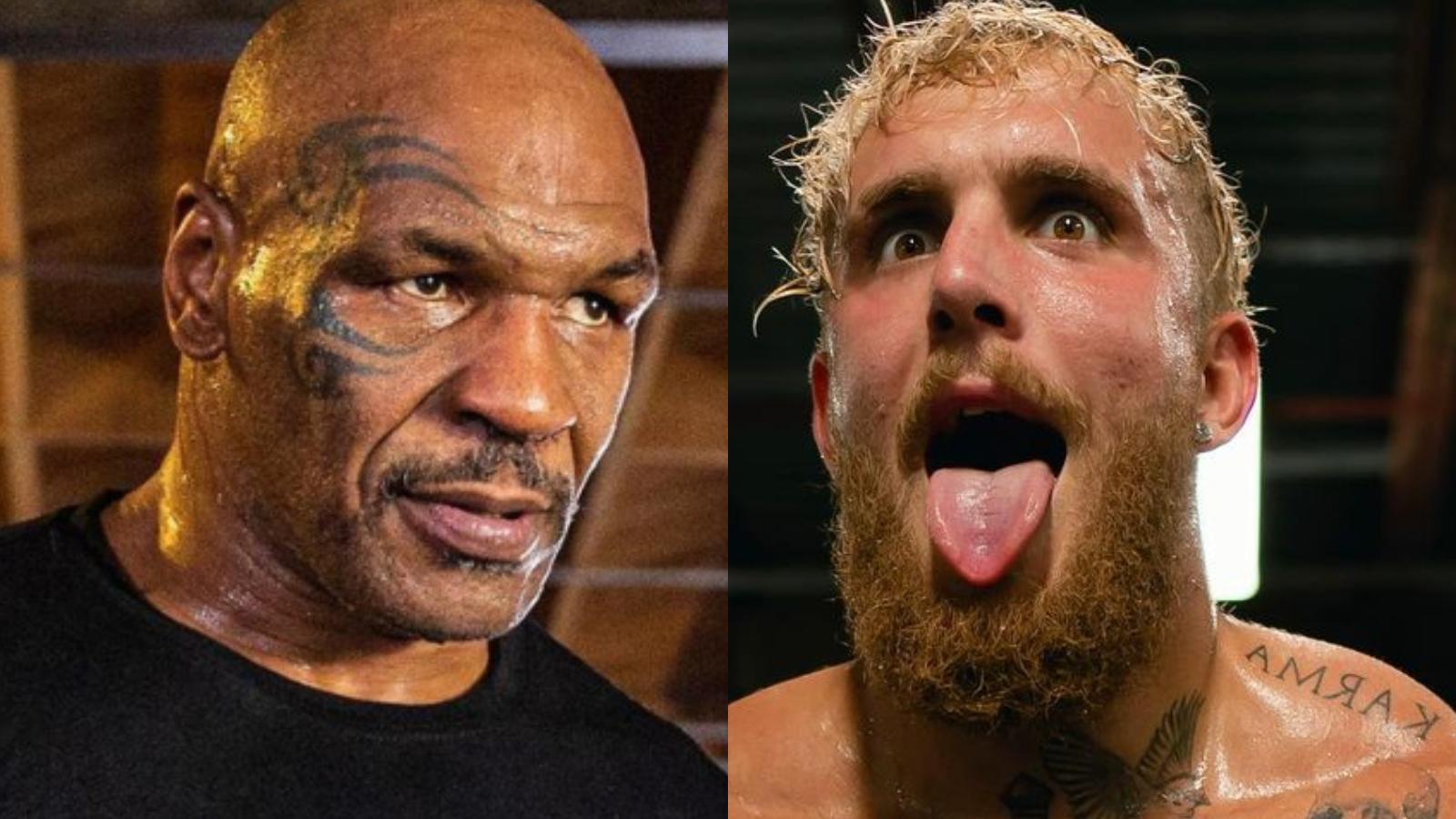 mike tyson walked out on jake paul