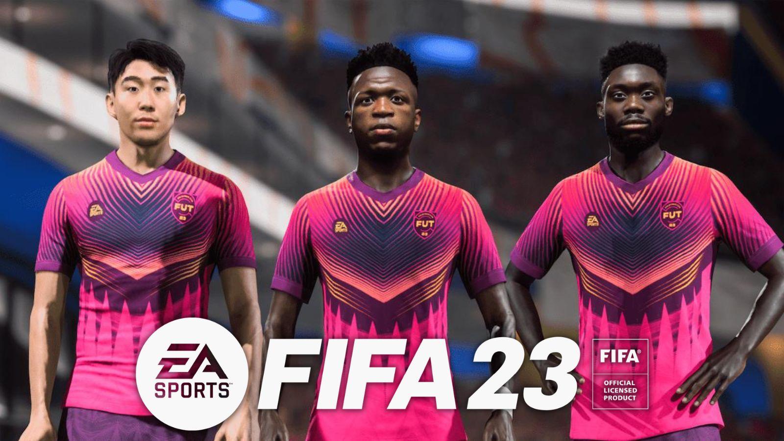 FIFA 23 players in FUT kit