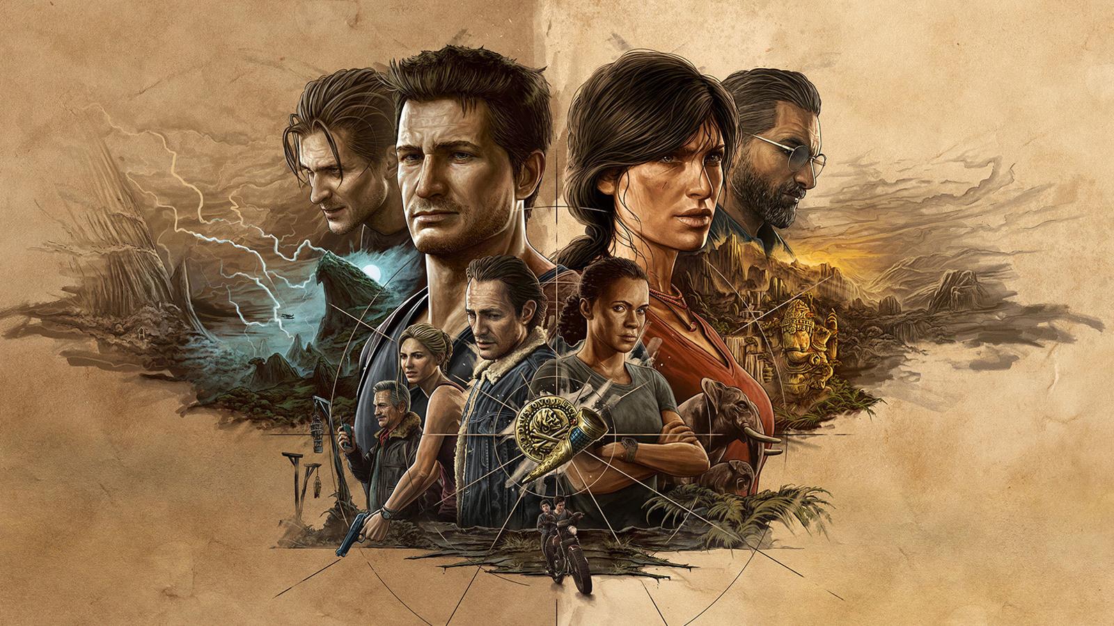 official Uncharted Legacy of Thieves Collection poster