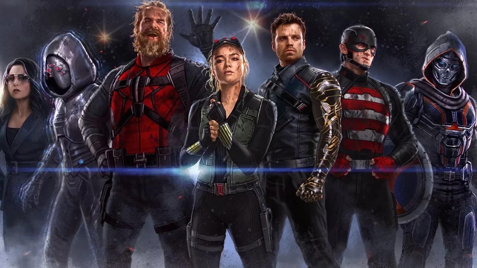The cast of Marvel's Thunderbolts movie