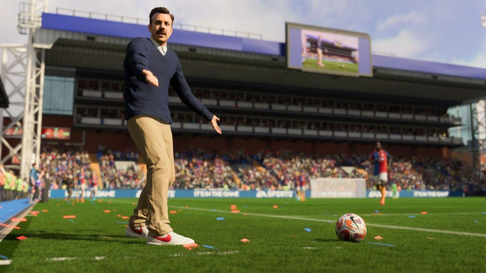 Ted Lasso at Nelson Road in FIFA 23