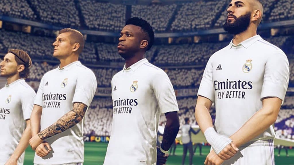 real madrid lining up in fifa 23