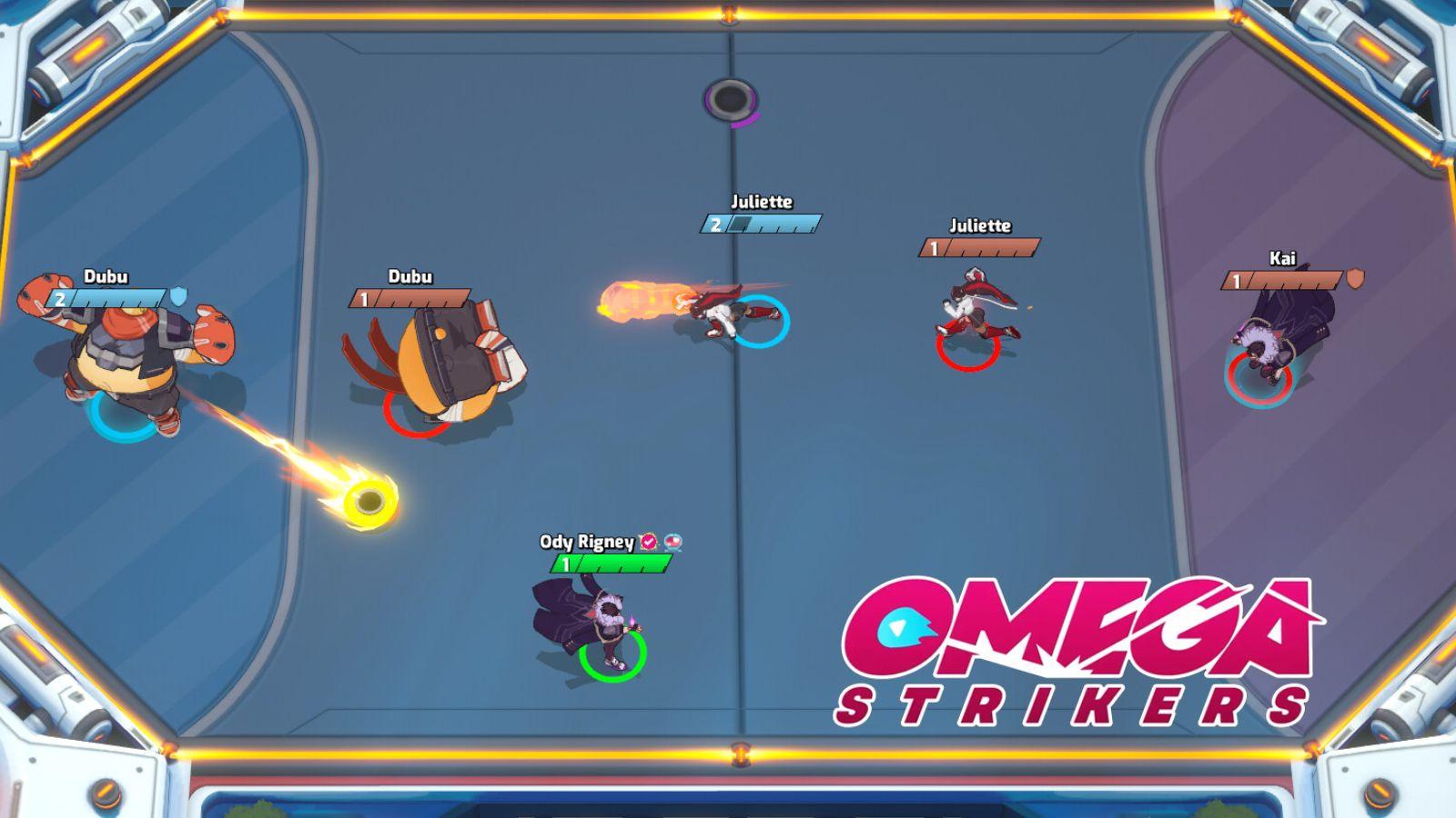 Omega strikers match