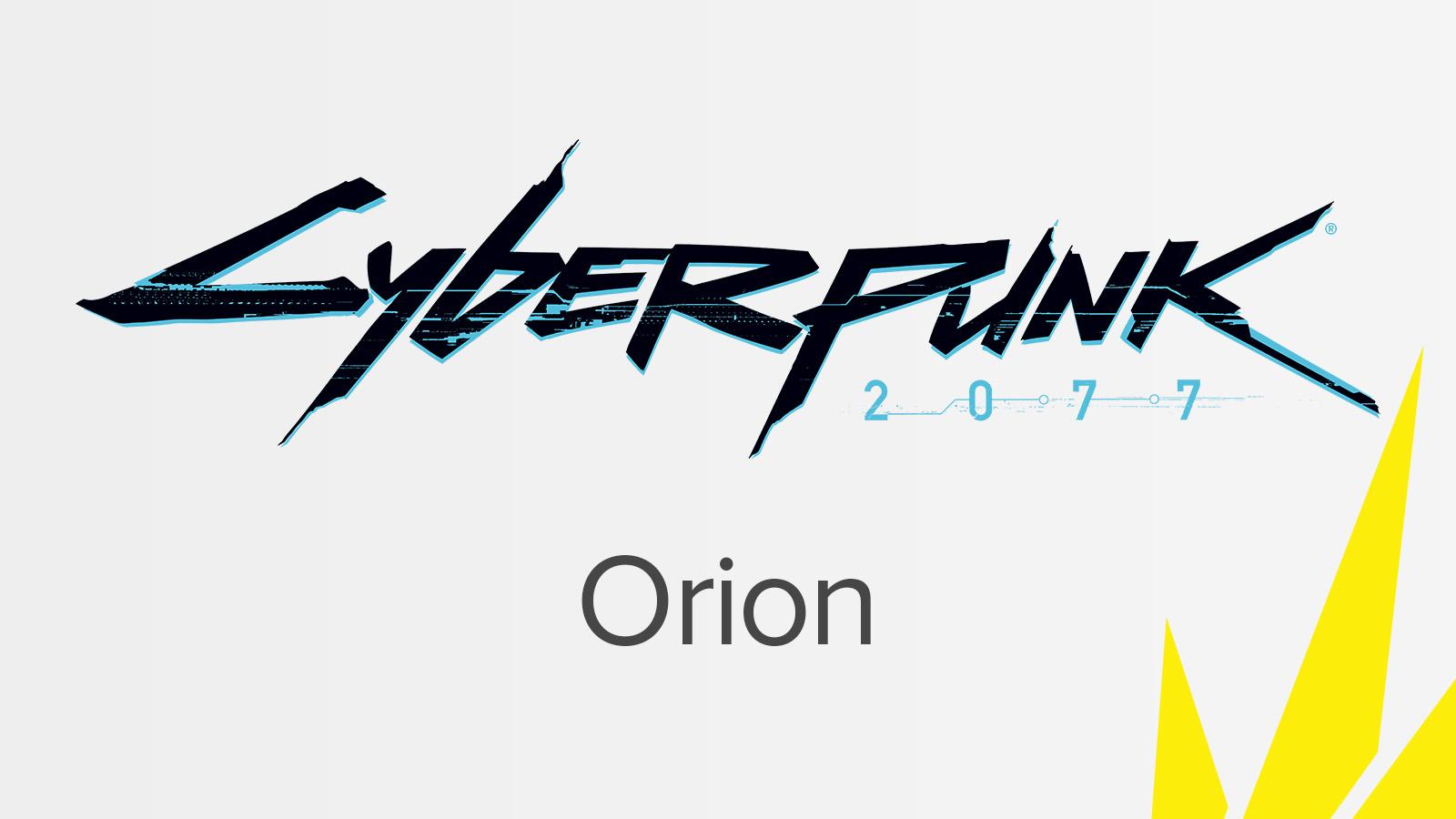 Cyberpunk sequel Orion