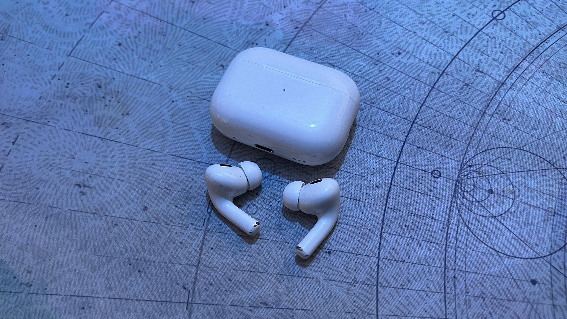 AirPods Pro Second Generation on a desk