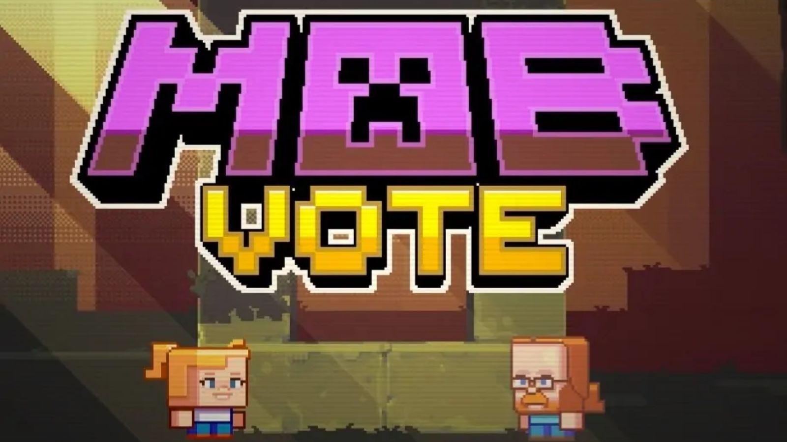 Minecraft Live Mob Vote