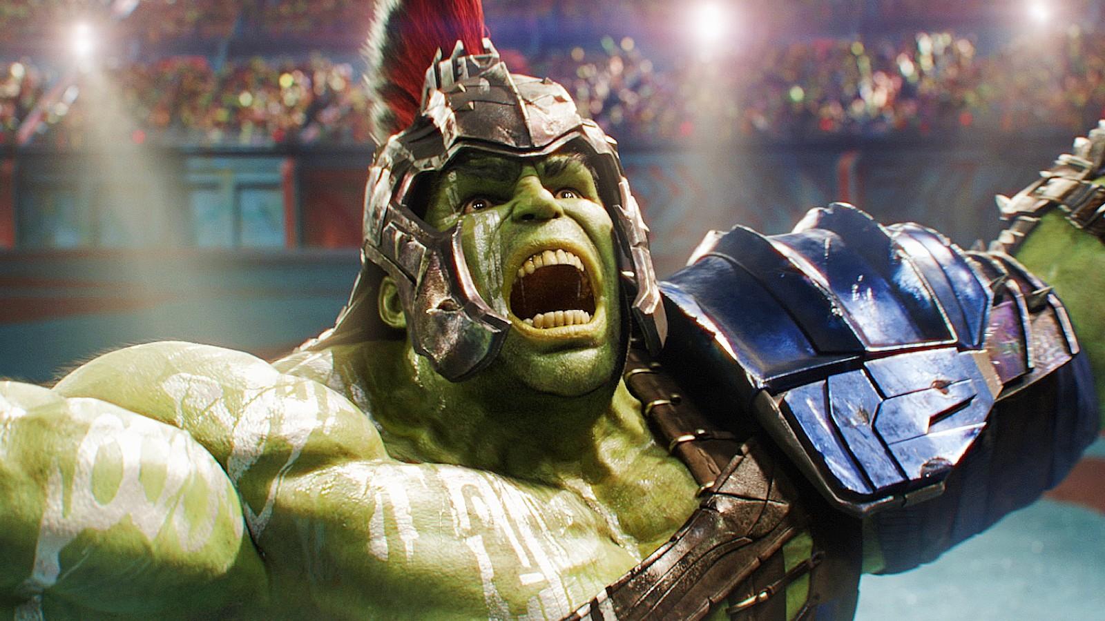 Mark Ruffalo as the Hulk in Thor Ragnarok
