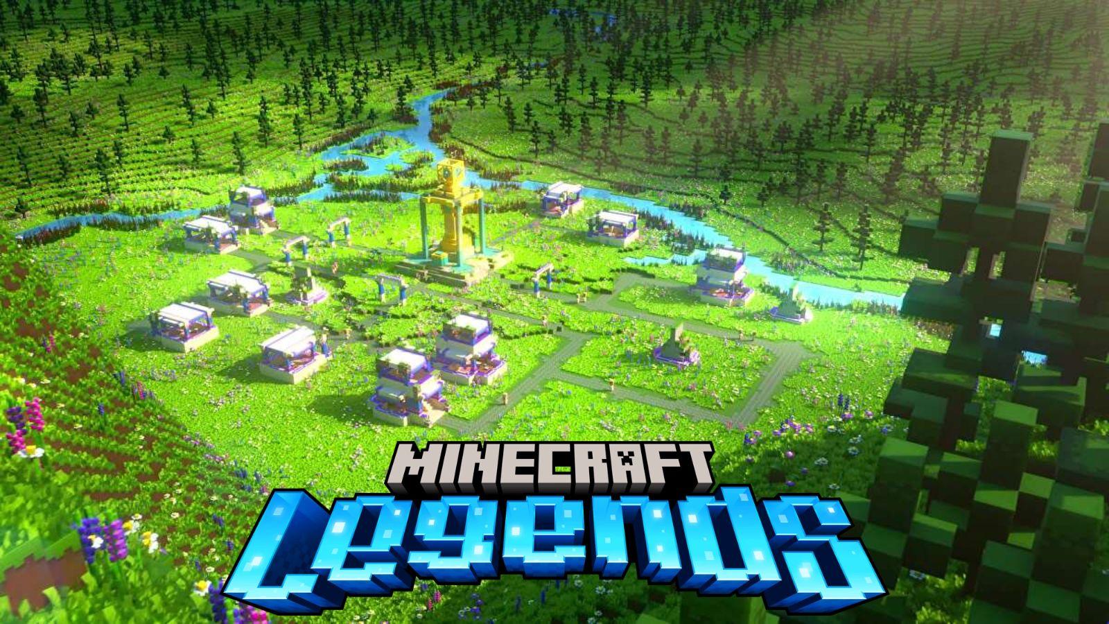 Minecraft Legends gameplay