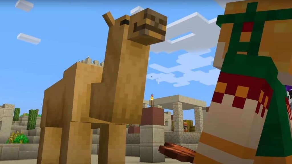 Minecraft Live new camel