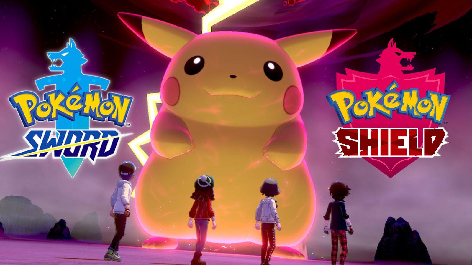 pokemon sword and shield pikachu header
