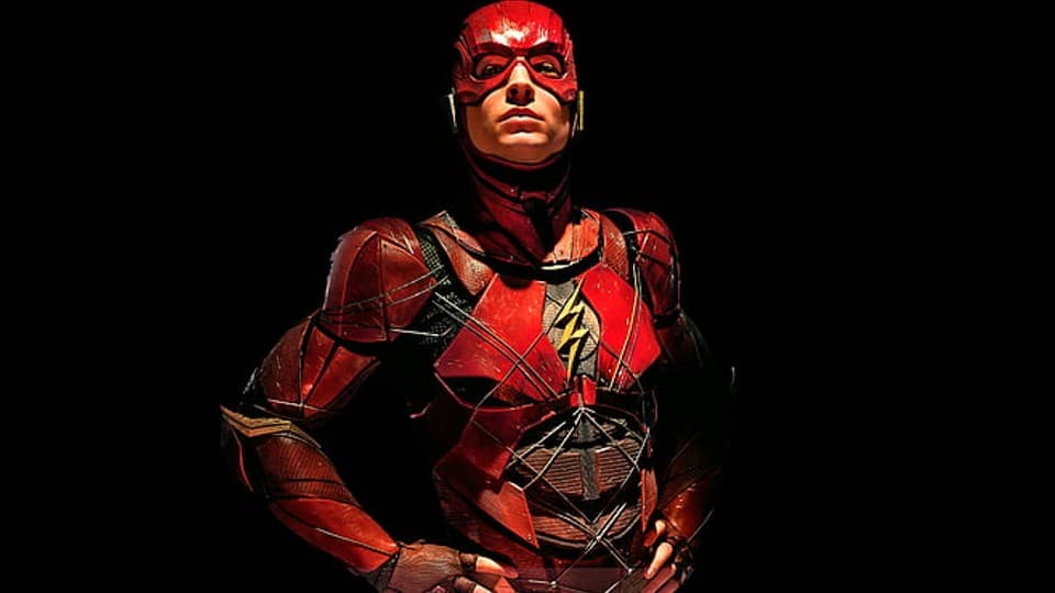 Ezra Miller as the Flash