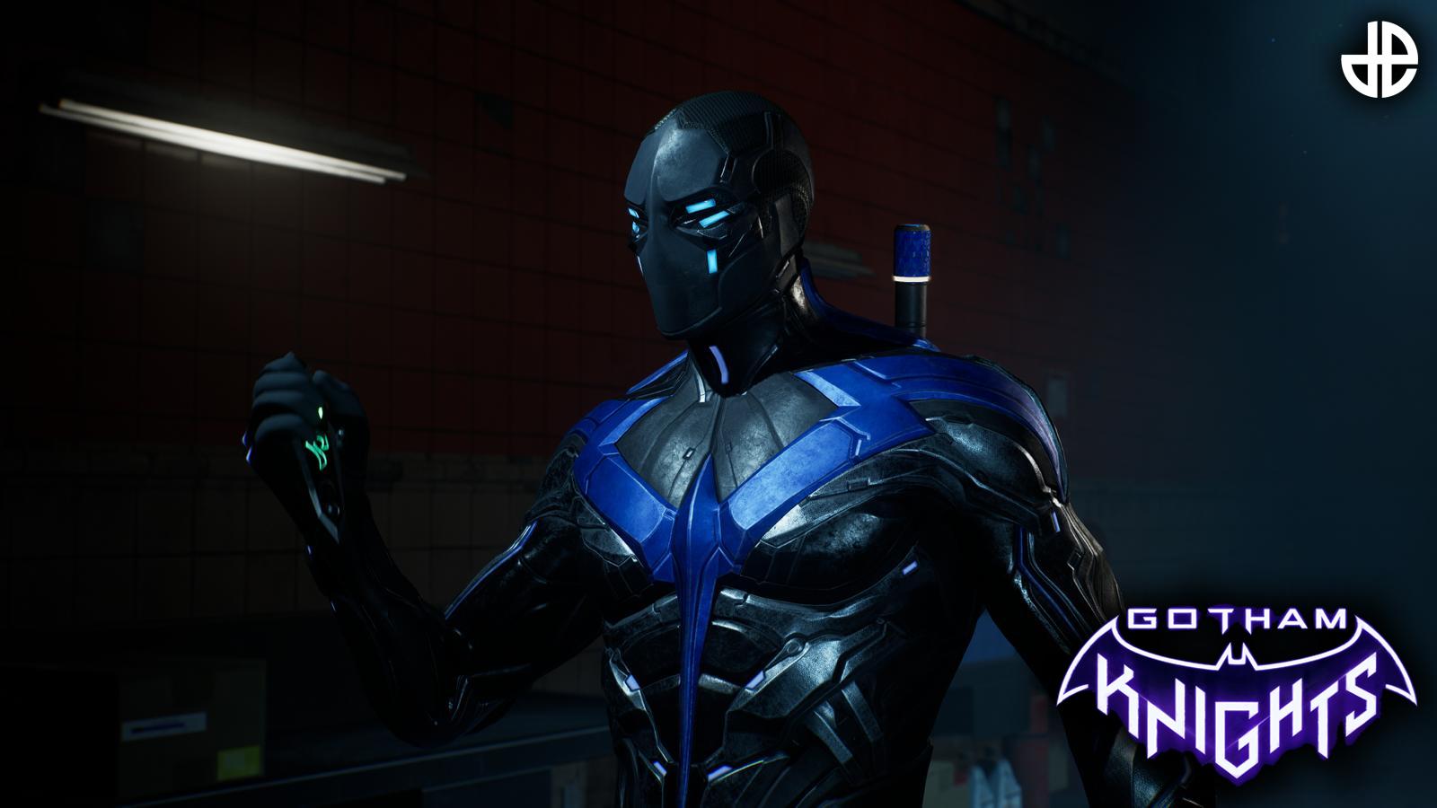 an image of nightwing in gotham knights