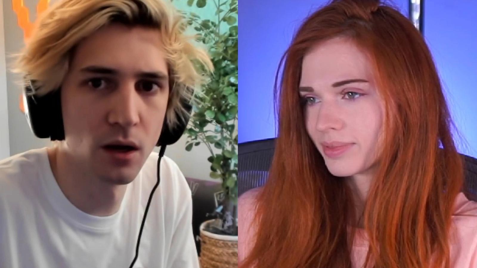 xqc and amouranth in twitch streams