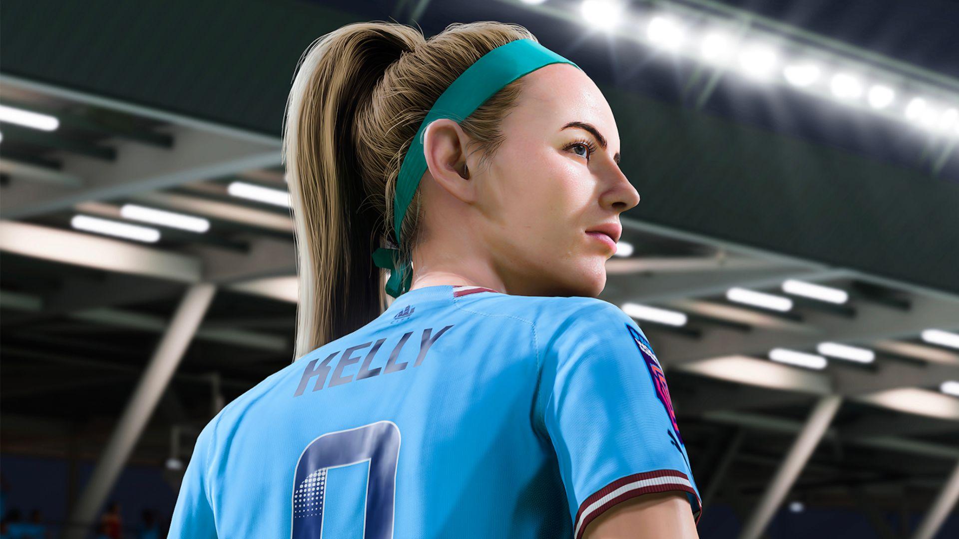 Chloe Kelly of Manchester City in FIFA 23