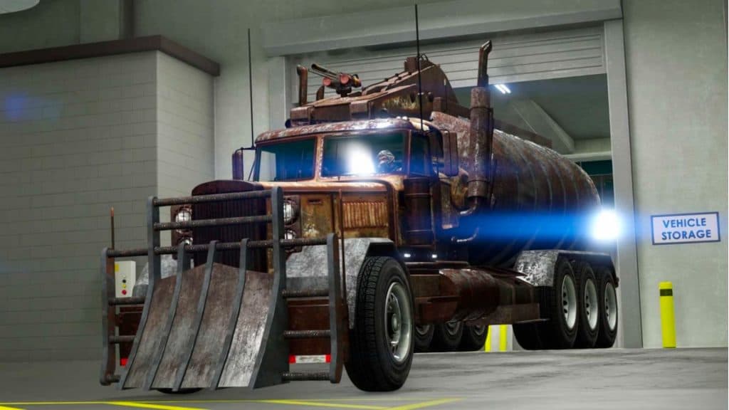 Apocalypse Cerberus car sat in garage in GTA Online