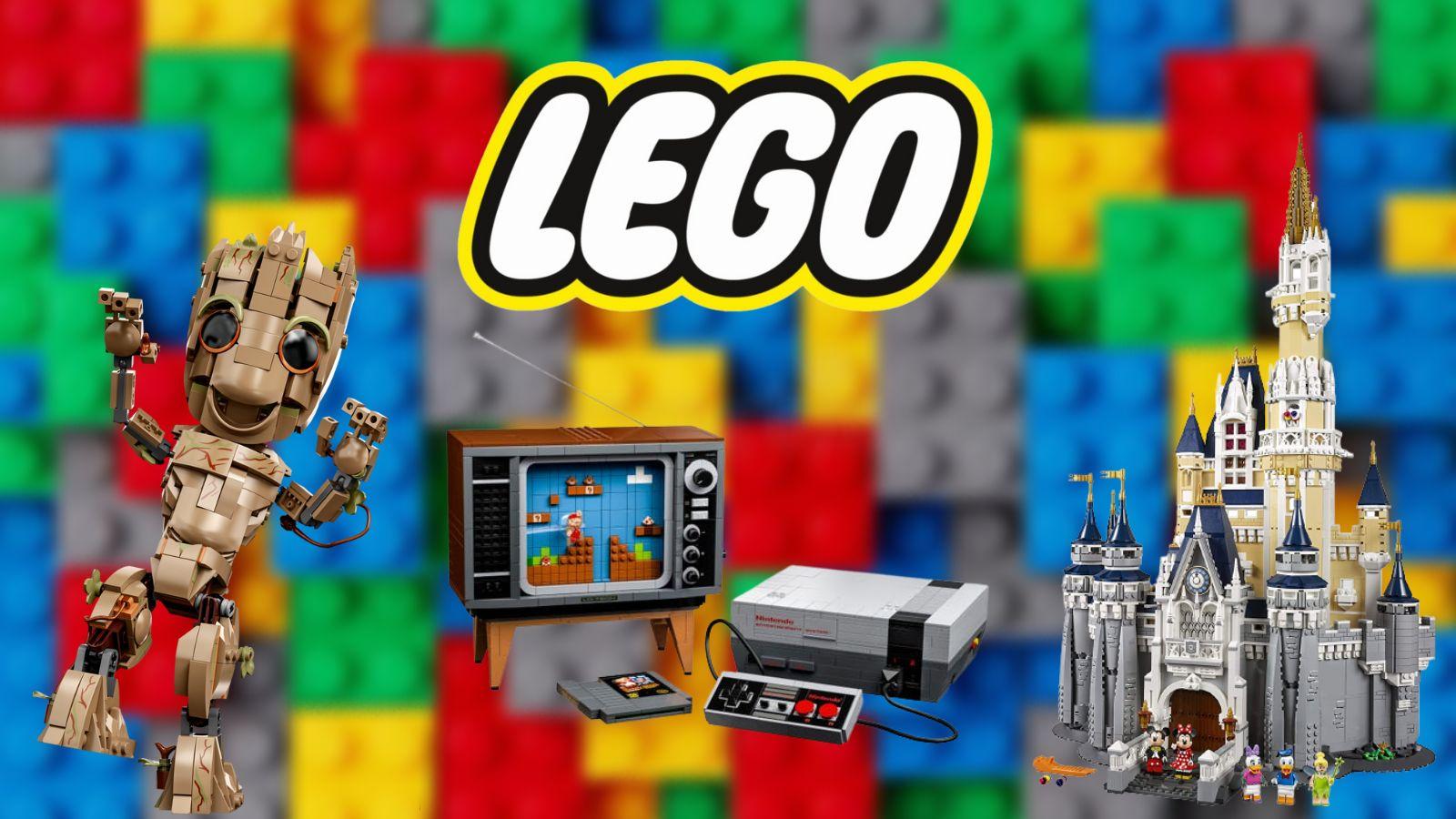 Groot, NES, Disney Lego sets