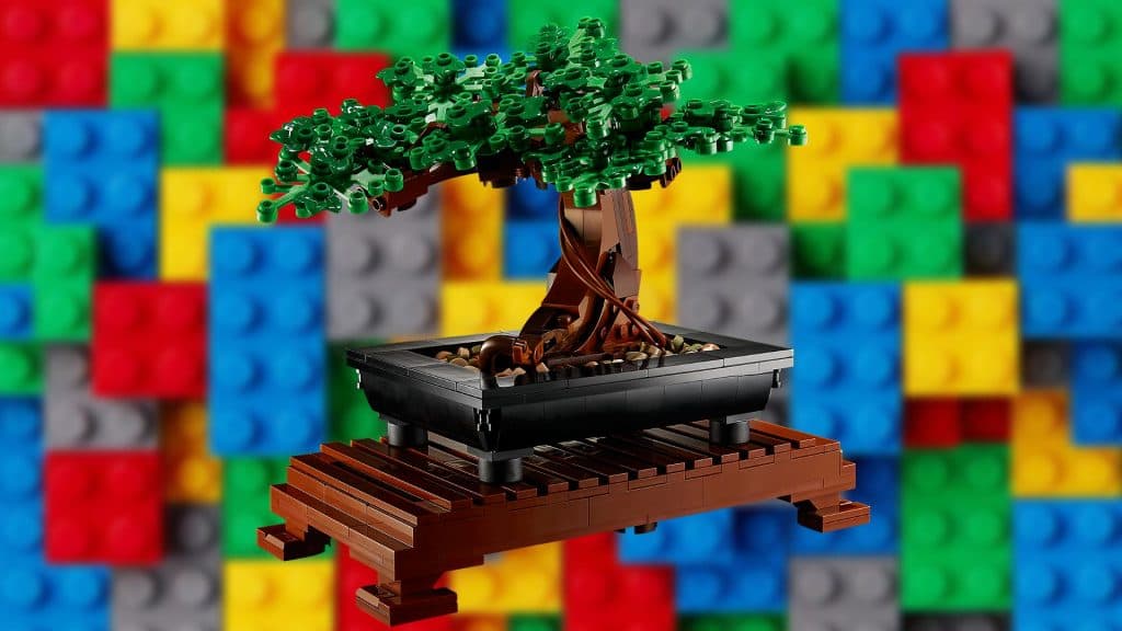 Bonsai tree Lego set