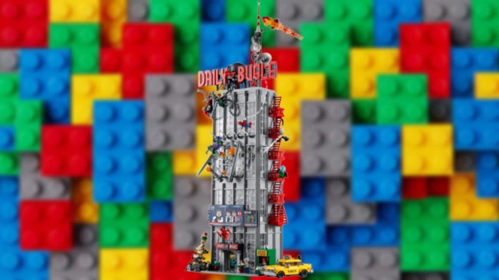 The Daily Bugle Lego Set