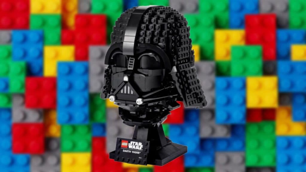 Darth Vader Helmet Lego set