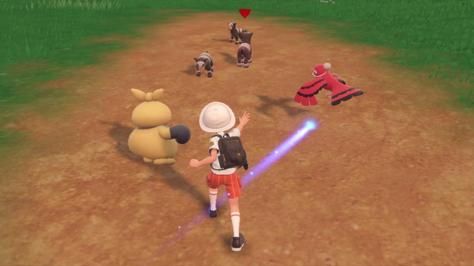 Overworld shinies in Pokemon Scarlet and Violet