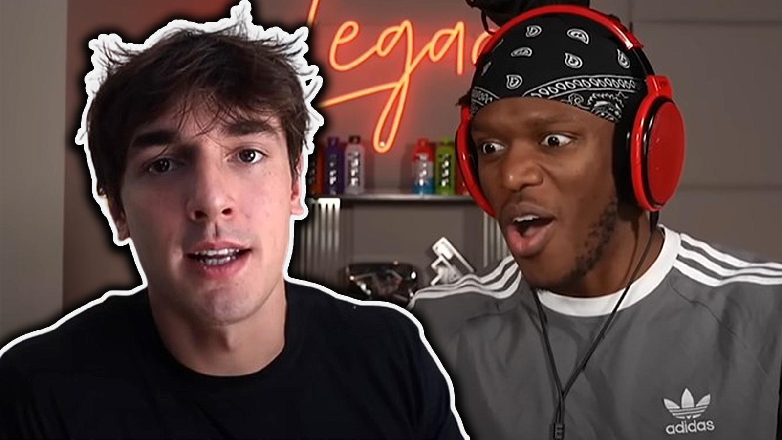 Bryce Hall hits back at KSI over Deji fight comments