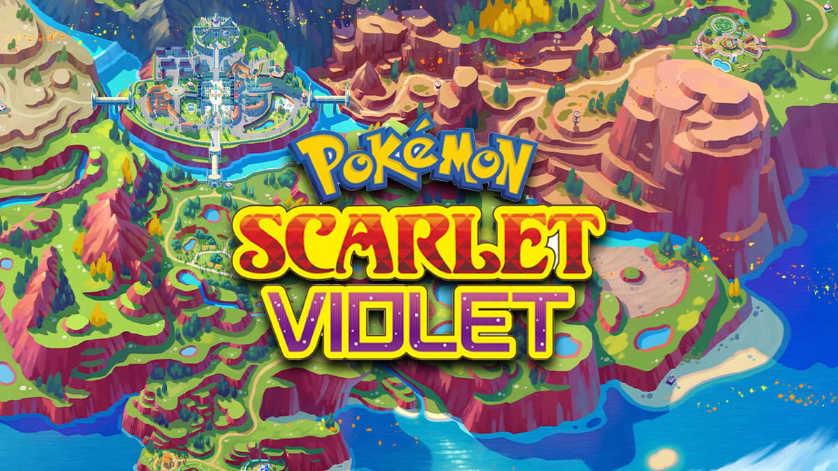 The Paldea region — Pokémon Scarlet and Pokémon Violet