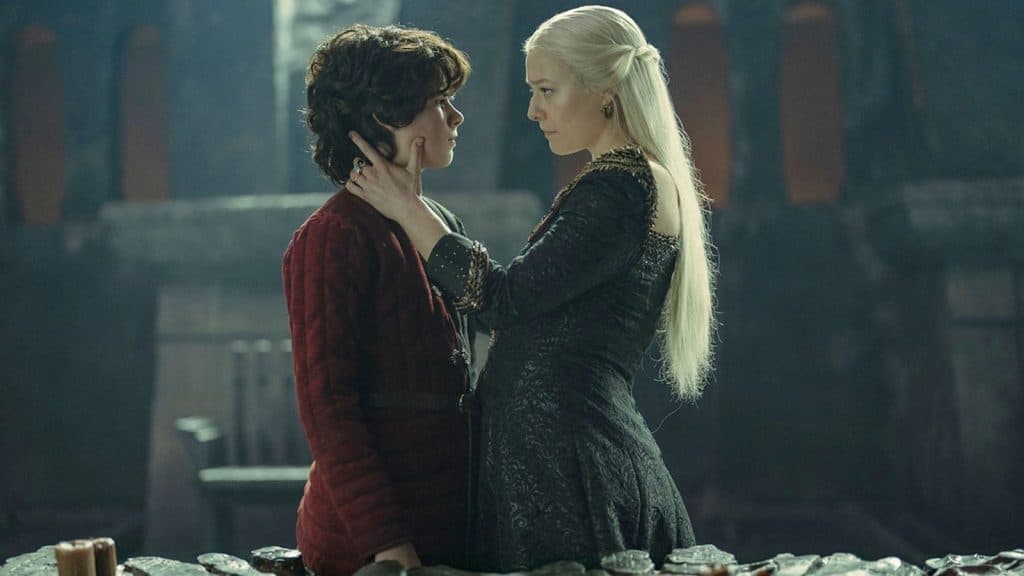 A still from the House of the Dragon finale