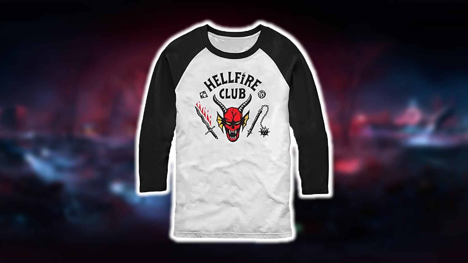 cover art for the hellfire club shirt in Stanger Things