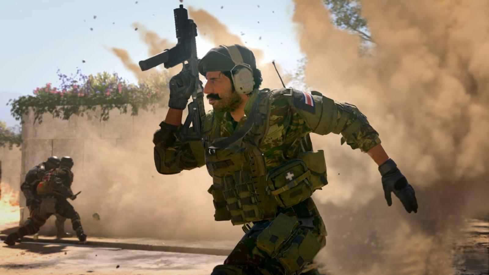 Modern Warfare 2 multiplayer screenshot.