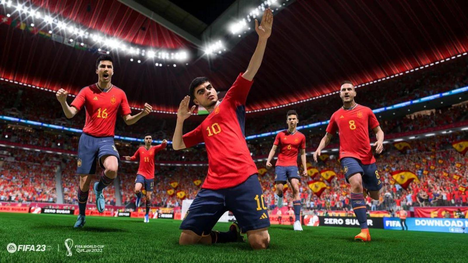 FIFA 23 World Cup Spain team