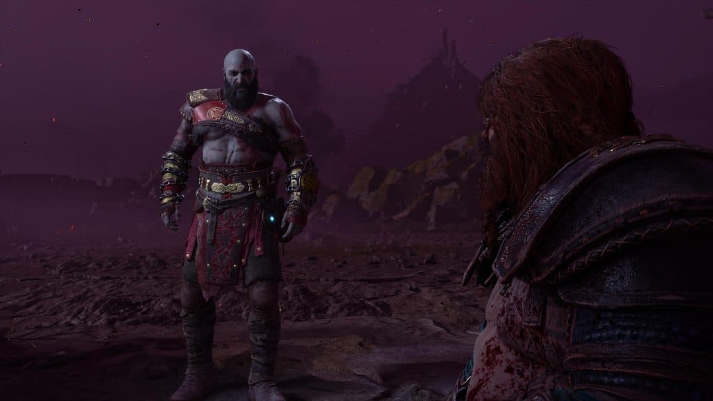 GOD OF WAR RAGNAROK - Kratos meets Thor & Odin for the first time
