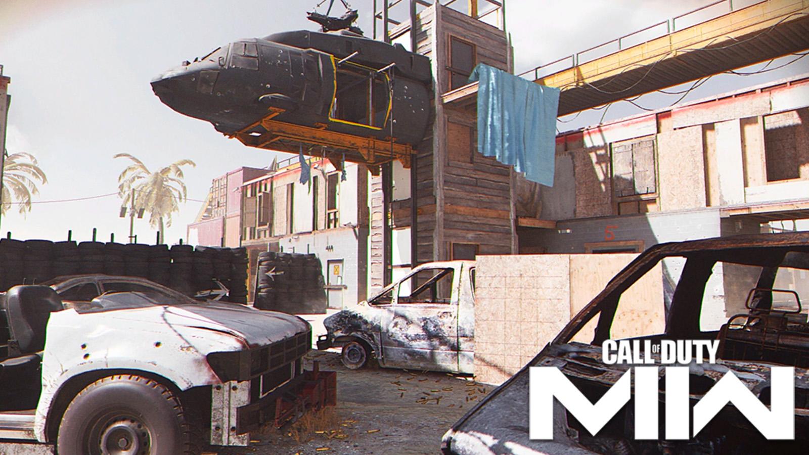 Shoot House from MW with MW2 logo