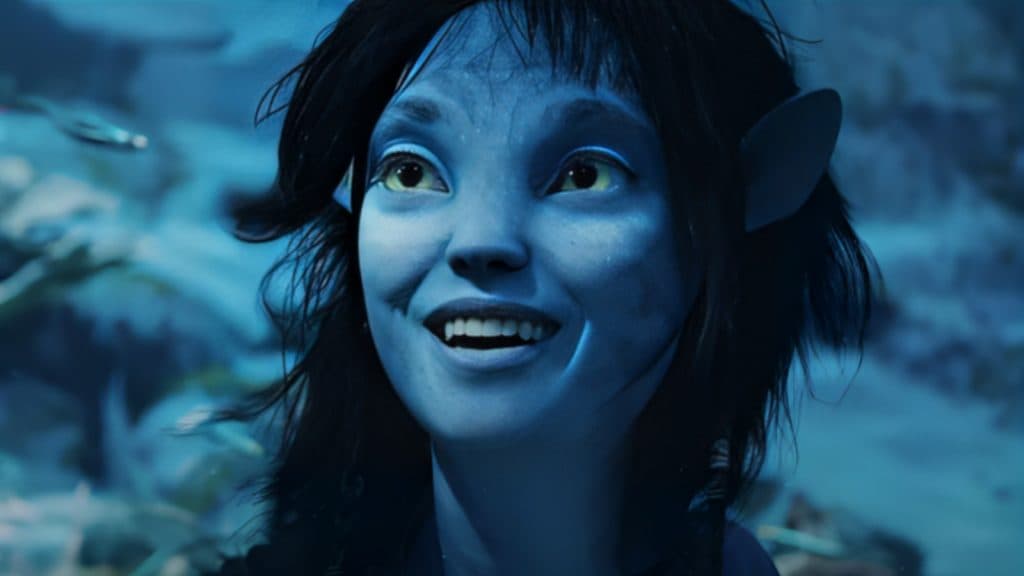 Sigourney Weaver as Kiri in Avatar 2