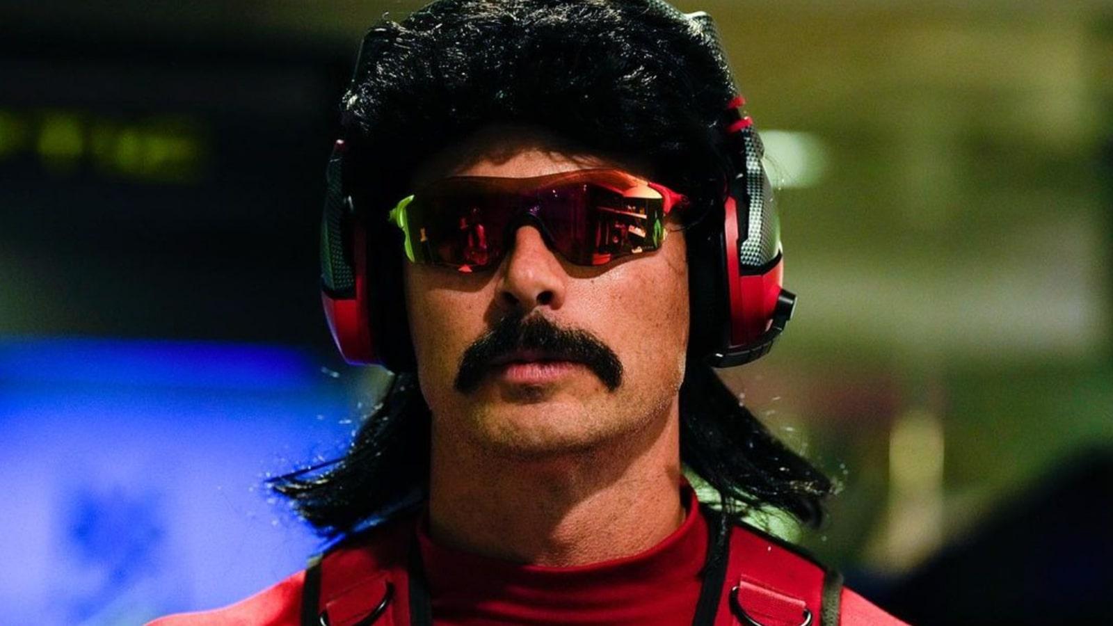 DrDisrespect staring ahead at event