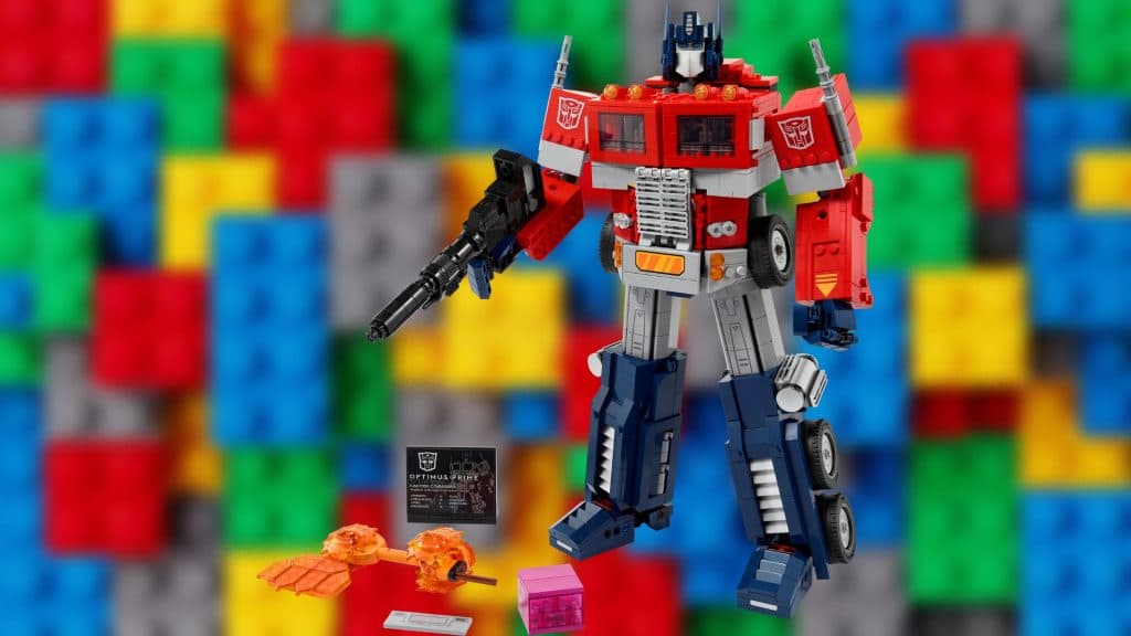 optimus prime lego set black friday deal