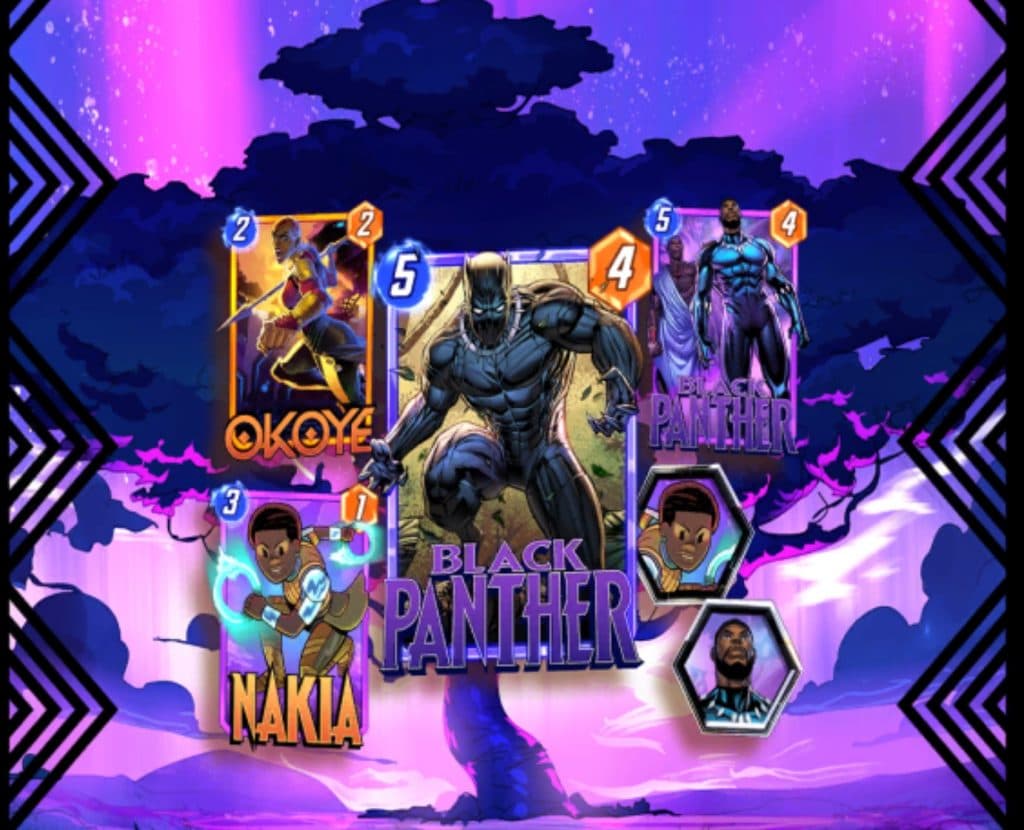 Marvel Snap Black Panther card