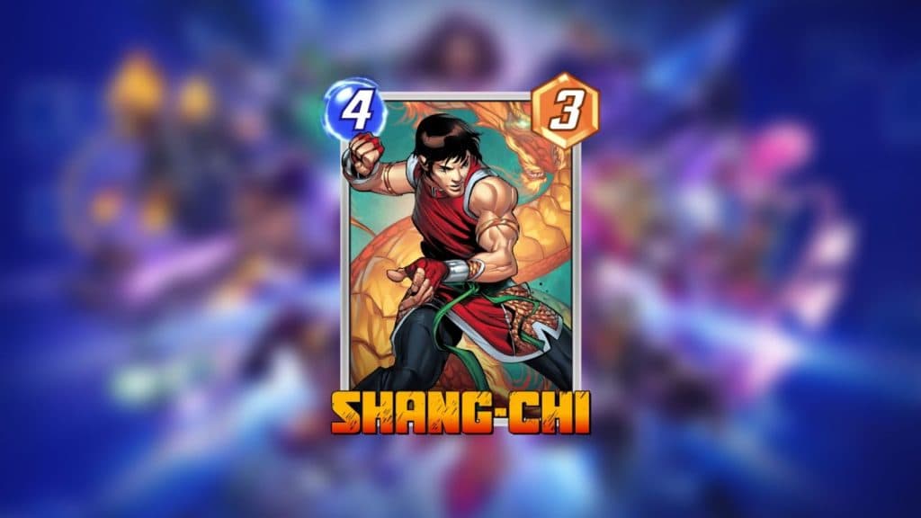 Marvel Snap Shang Chi card