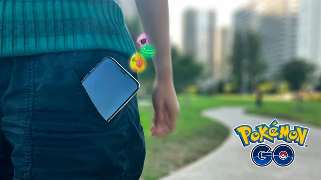 An Egg Hatching widget being used in Pokemon GO