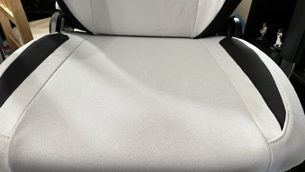 Secretlab skin on the seat of a Secretlab chair