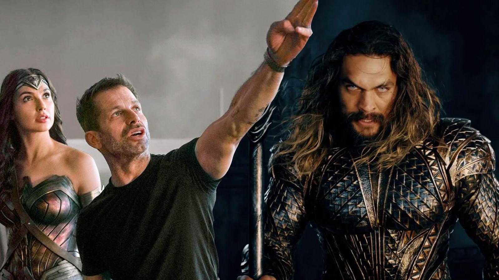 Zack Snyder directing Justice League and Jason Momoa as Aquaman