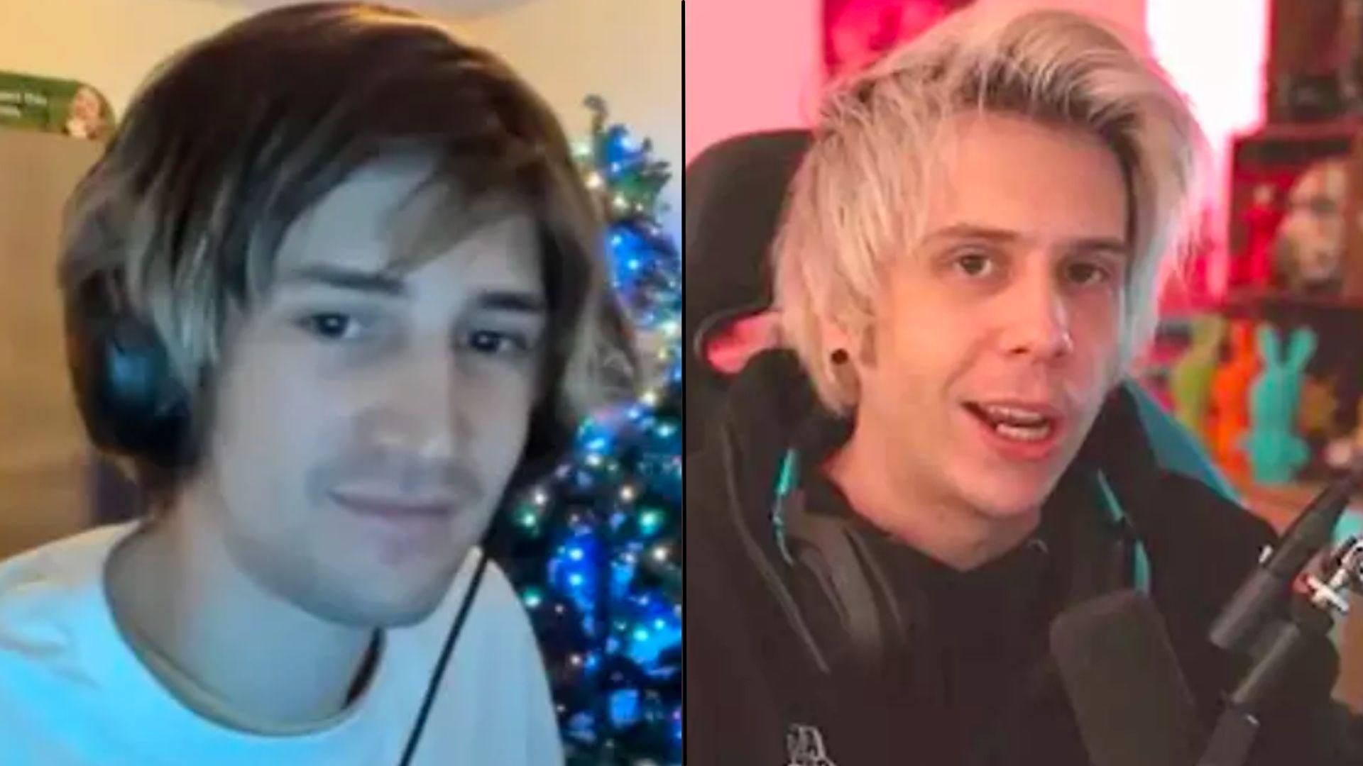 xQc and Rubius side by side smiling at camera