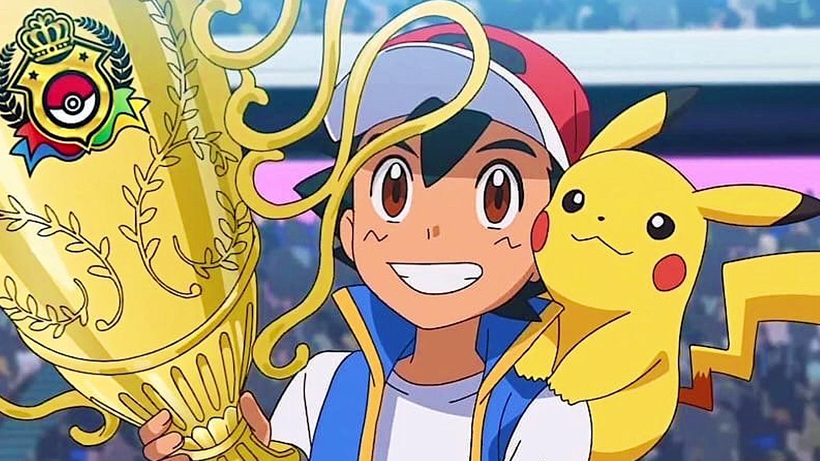Ash Ketchum and Pikachu in Pokémon Ultimate Journeys