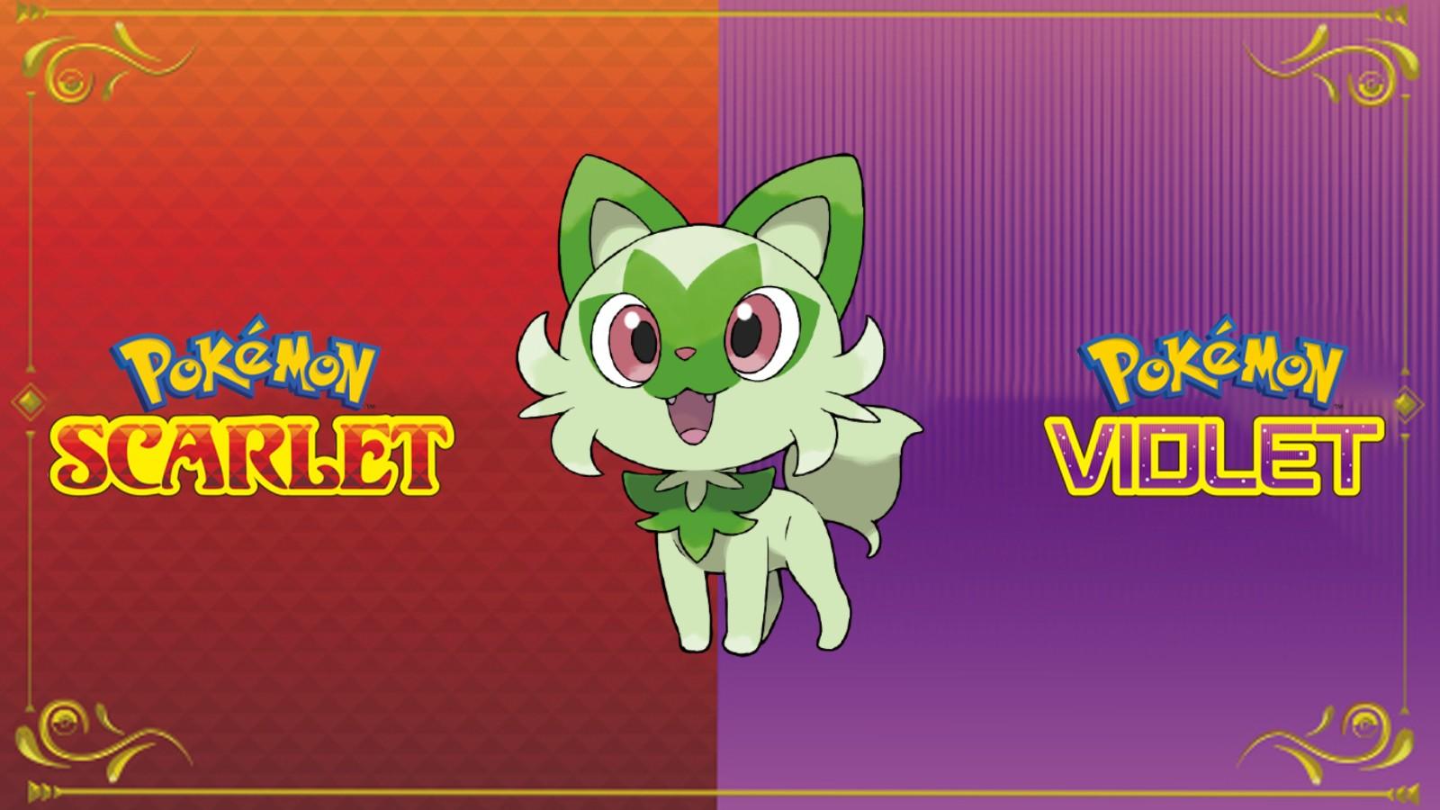 Sprigatito Pokemon Scarlet & Violet