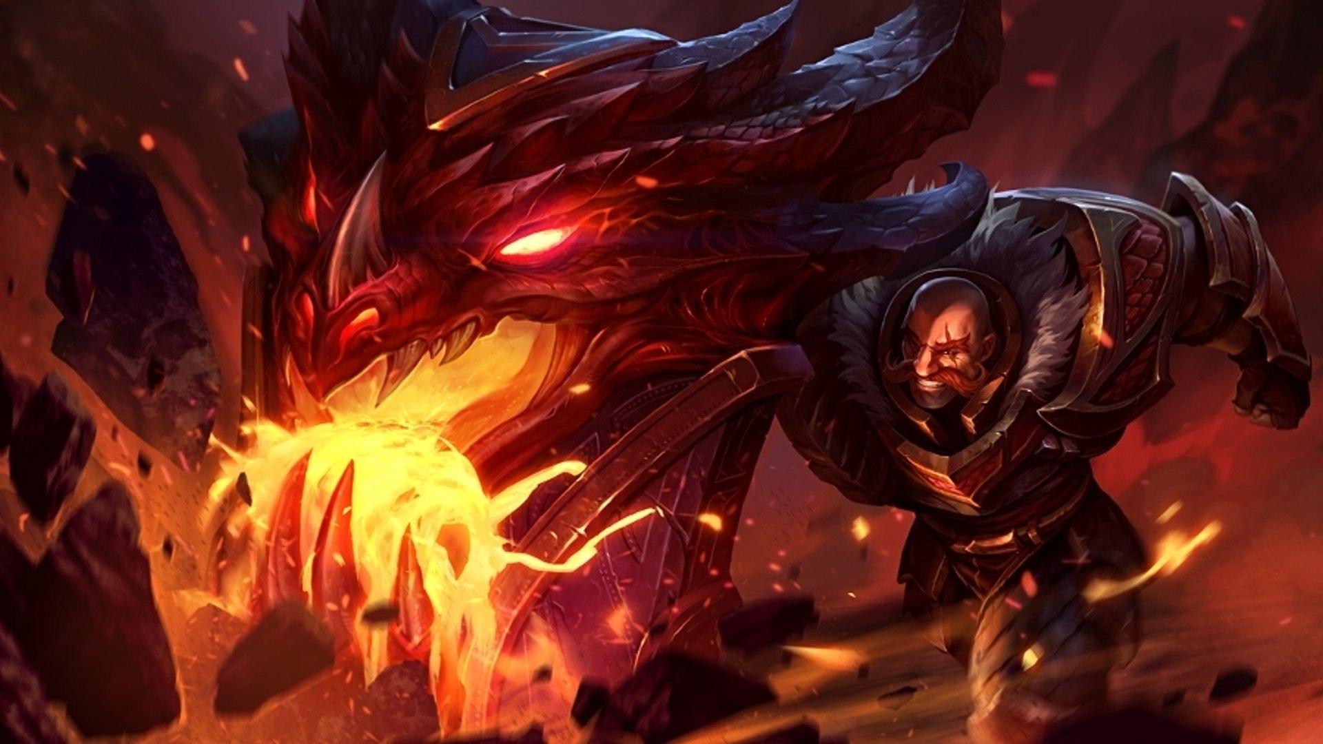 Dragonslayer Braum in League of Legends