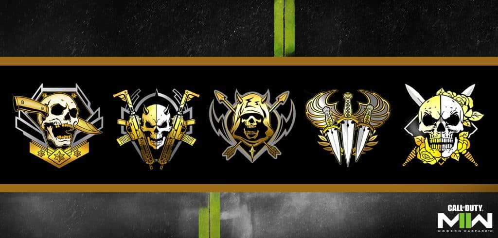 Modern Warfare 2 Season 1 Prestige Emblems